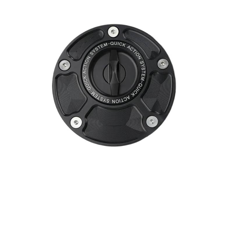 Motorrad Tankdeckel Für Ya&maha YZF-R3 YZF-R6/S YZF-R7 YZF-R1 YZF R1M FZ 1 FZ6 FZ8 Schnellverschluss Keyless CNC Tankdeckel Airbox-Abdeckung Motorrad von HEWPNGS
