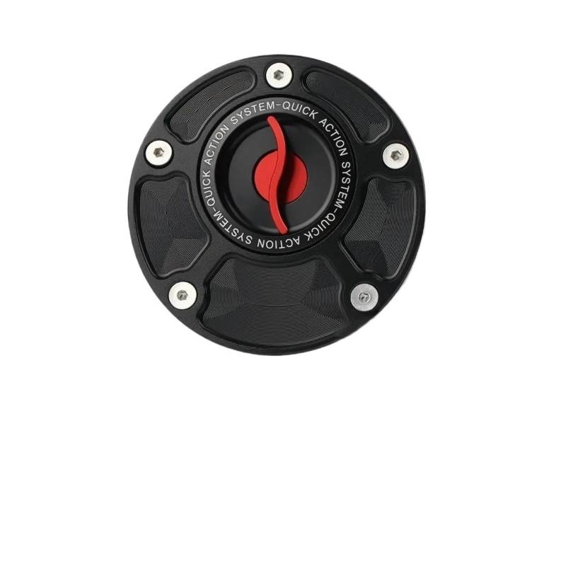 Motorrad Tankdeckel Für Ya&maha YZF-R3 YZF-R6/S YZF-R7 YZF-R1 YZF R1M FZ 1 FZ6 FZ8 Schnellverschluss Keyless CNC Tankdeckel Airbox-Abdeckung Motorrad von HEWPNGS