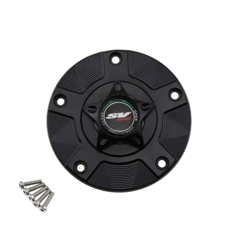 Motorrad Tankdeckel Logo 8 Farben CNC Aluminium Keyless Motorrad Zubehör Kraftstoff Gas Tankdeckel Abdeckung Für Suzuki SV650 SV 650 2003-2014 von HEWPNGS