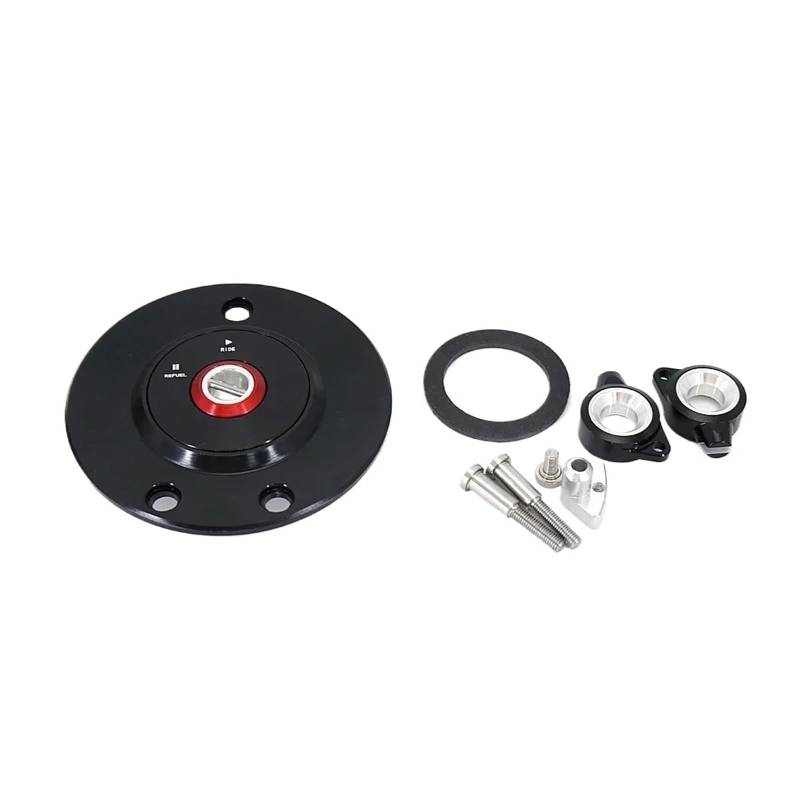 Motorrad Tankdeckel Motorrad Aluminium Kraftstoff Tank Tankdeckel Öl Tank Abdeckung Für B&MW R9T RNINET Reine R NINET Scrambler Racer RnineT Urban G/S 2021-2023 von HEWPNGS
