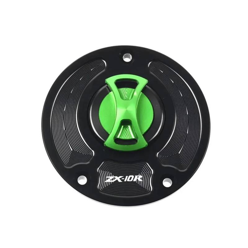 Motorrad Tankdeckel Motorrad Kraftstoff Gas Tankdeckel Abdeckung Für KAWA&SAKI NI&nja ZX-10R 2006-2020 2010 2014 2015 2016 2017 2018 2019 ZX10R ZX 10R von HEWPNGS