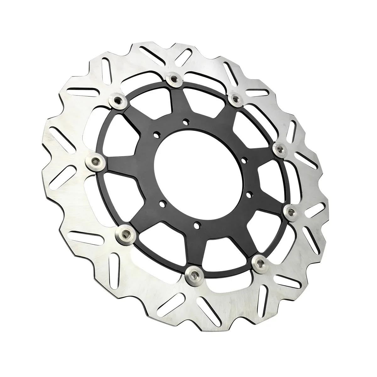 Motorrad-Bremsscheiben 2024 Motocross 320MM Vorne Schwimmende Bremsscheibe Bremssattel Halterung Für 450RX 2002-2023 Für CR Für CRF 250R 450R 250X(A) von HEXEH