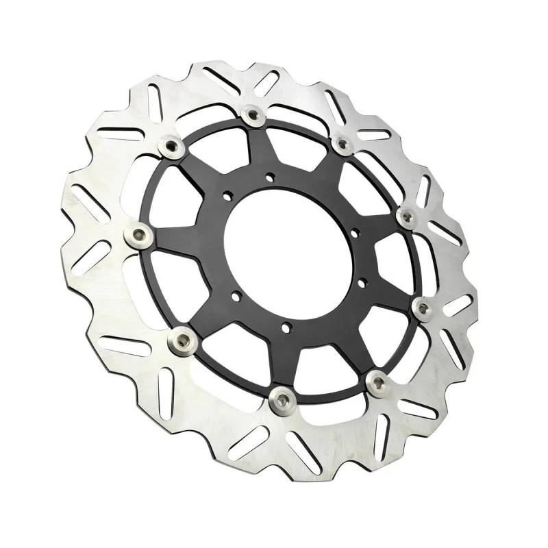 Motorrad-Bremsscheiben 2024 Motocross 320MM Vorne Schwimmende Bremsscheibe Bremssattel Halterung Für 450RX 2002-2023 Für CR Für CRF 250R 450R 250X(A) von HEXEH