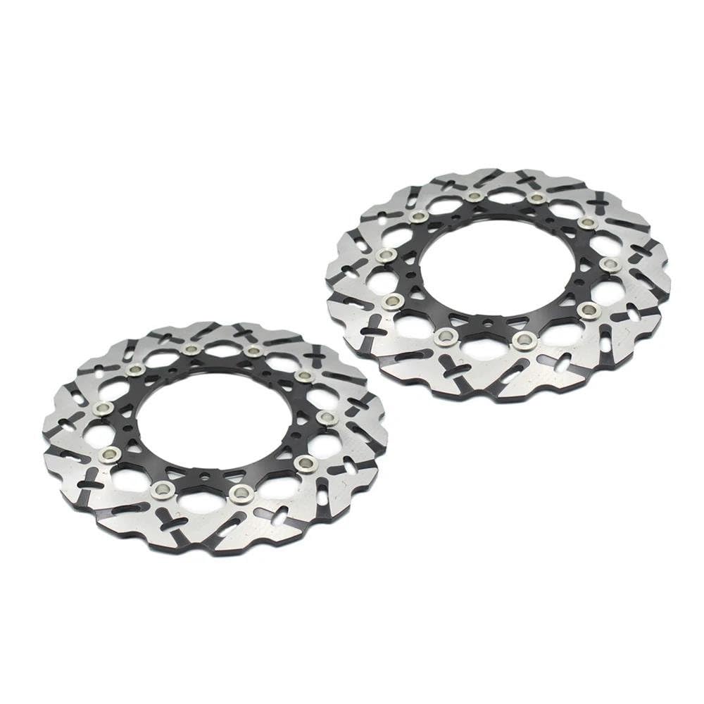 Motorrad-Bremsscheiben Ein Paar Vordere Bremsscheibenrotoren Für YZF-R6 R6 03–04 Für MT-03 06–12 Für FZ6 Für Fazer 09–13 Für XJ6-SP 2013 Motorrad-Scheibenbremse 298 Mm Motorrad-Bremsscheiben Ein Paar Vordere Bremsscheibenrotoren Für YZF-R6 R6 03–04 Für MT-03 06–12 Für FZ6 Für Fazer 09–13 Für XJ6-SP 2013 Motorrad-Scheibenbremse 298 Mm von HEXEH