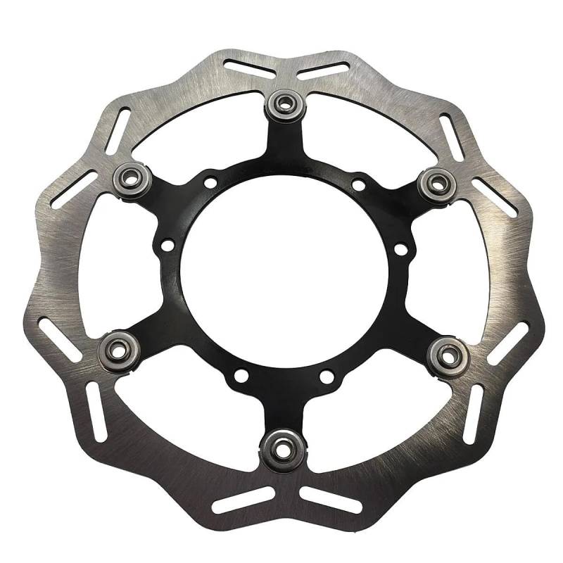 Motorrad-Bremsscheiben Motorrad 260MM Vorne Schwimmende Bremsscheibe Rotor Halterung Für CRF450X Für CRF450RX CRF250X CRF450R CR125R CR250E CR250R 2007-2023 von HEXEH