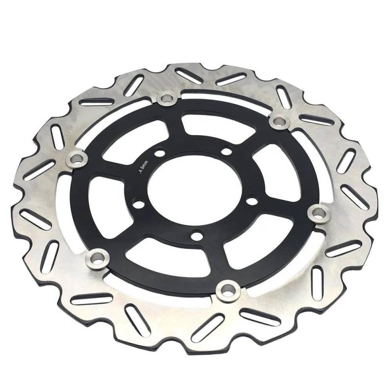 Motorrad-Bremsscheiben Motorrad Vorne Bremsscheibe Rotor Für Ninja ZX-6R ZX6R 636cc 2013-2020 Für Z800 Z 800 E 2013-2016 Für ZZR1400 ZX14R 2006-2020(1 pieces) von HEXEH