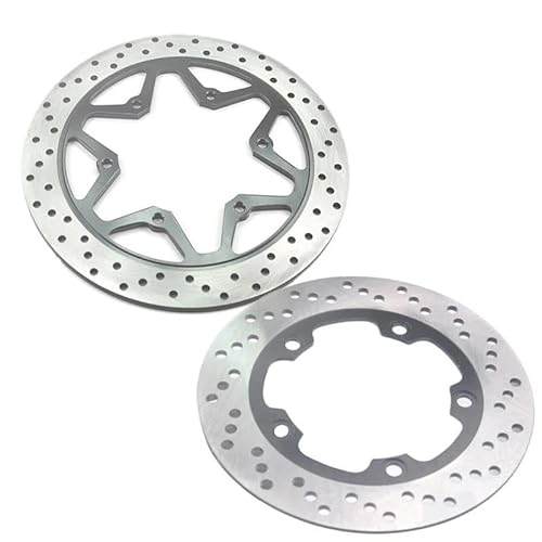 Motorrad-Bremsscheiben Motorrad Vorne Und Hinten Bremsscheibe Rotoren Für Suzuki Für Inazuma 250 Für GW250 2013-2017 Für GW 250 250cc(Front and rear) von HEXEH