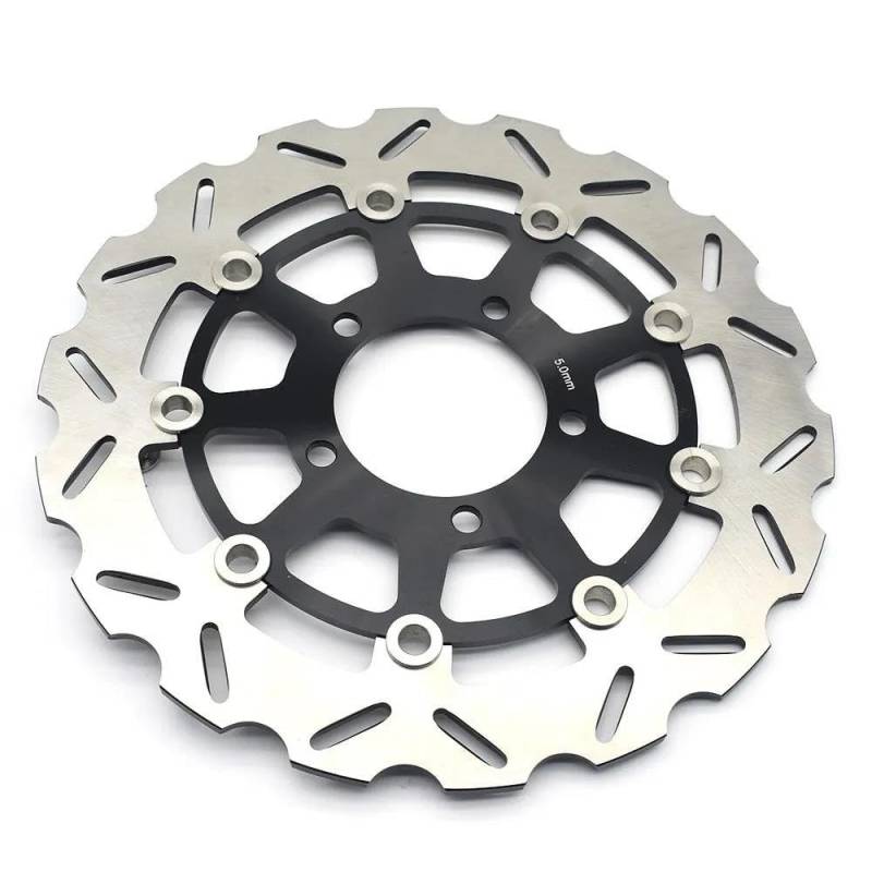 Motorrad-Bremsscheiben Vordere Bremsscheibe Für Z650 ER650 2017-2021 Für Z750 ZR750 2007-2011 Für KLE 650 2007-2021 Für KLZ 1000 2012-2014 von HEXEH