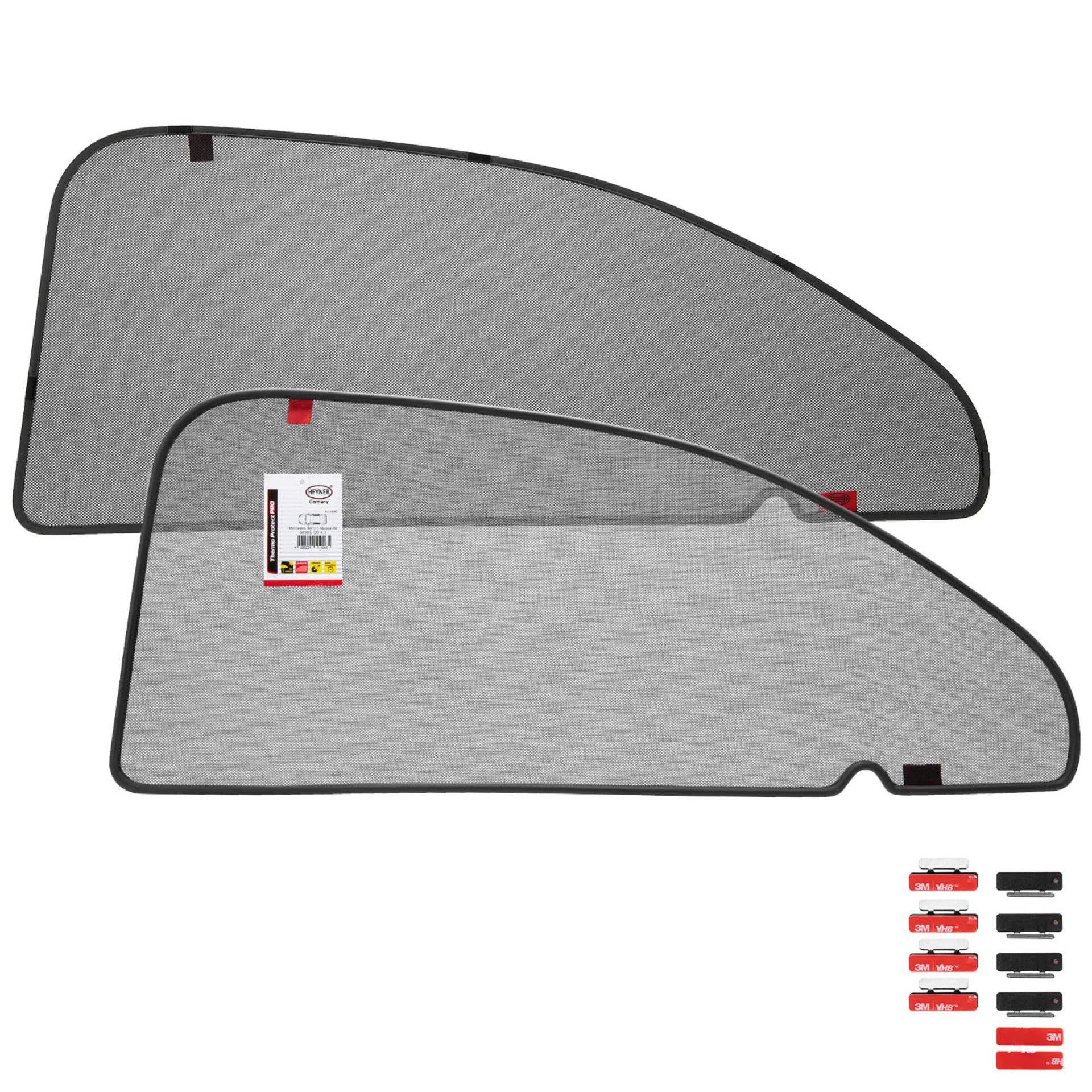 HEYNER® OEM Sonnenschutz HINTEN passend für Mercedes C-Klasse W205 (2014-) von HEYNER