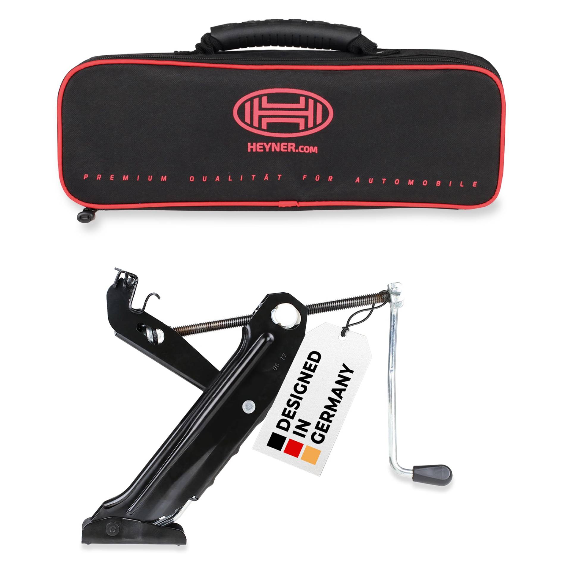 HEYNER® OEM Wagenheber I Made in EU I passend für VW Golf & SEAT Leon & Skoda Octavia & Audi A3 von HEYNER