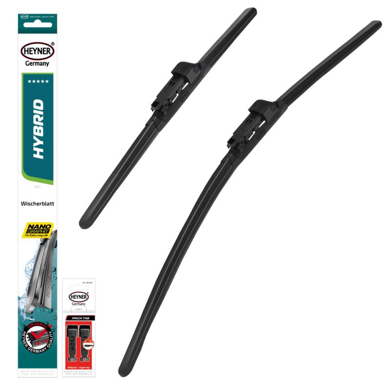 HEYNER® Scheibenwischer Set passend für Mercedes-Benz Sprinter (06.2006-01.2018) HYBRID Flachbalkenwischer Frontscheibenwischer von HEYNER