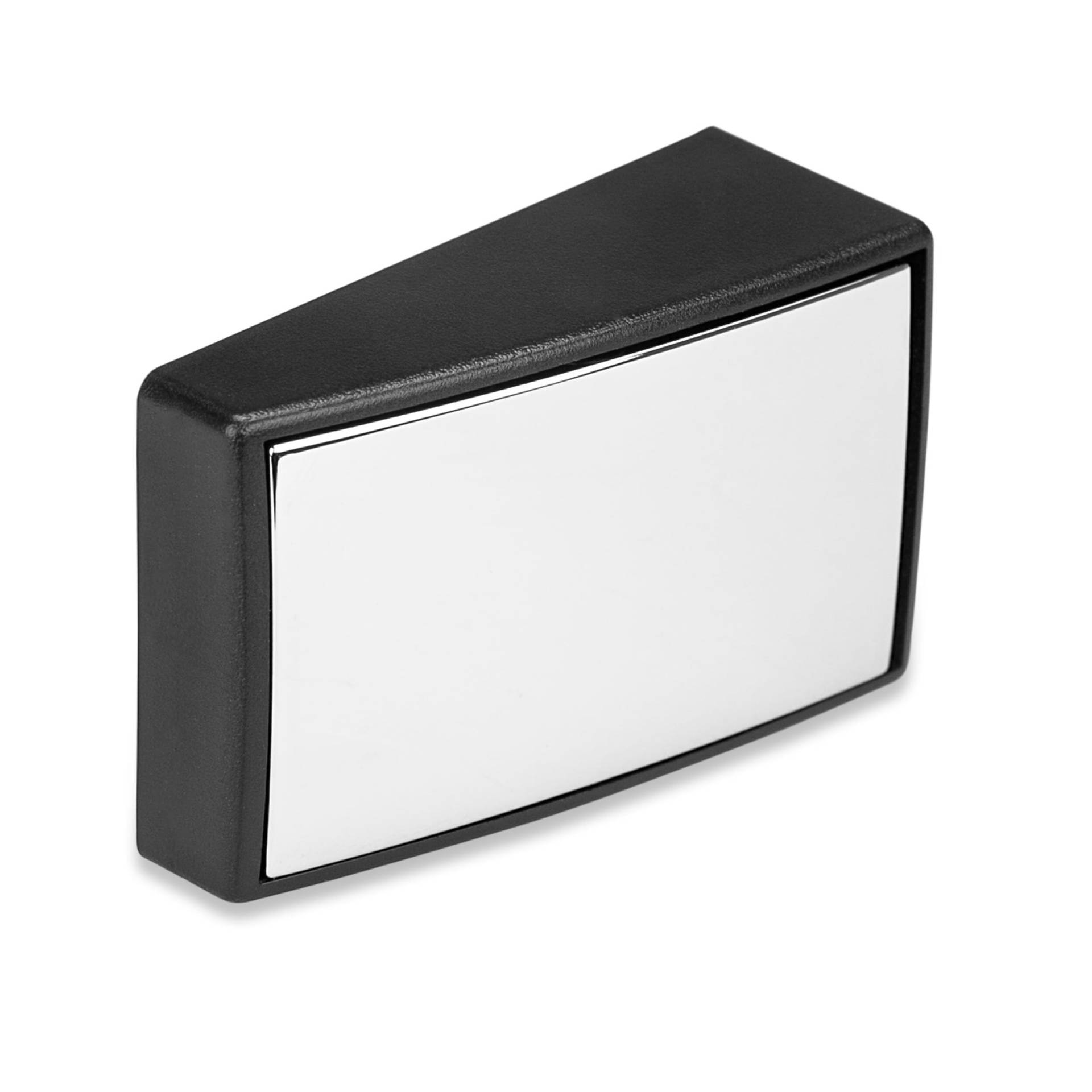HEYNER® Weitwinkel-Mini-Spiegel Auto Toter Winkel Spiegel Rückspiegel eckig verstellbar konvex Auto Lkw SUV Transporter Bus Van Motorrad Wohnmobil von HEYNER