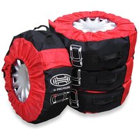 HEYNER Reifentaschen-Set schwarz/rot 735000 Reifentaschen von HEYNER