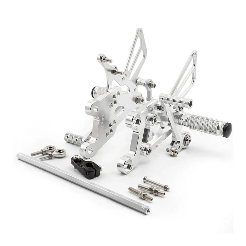 Beifahrerfußrasten Motobike Schaltknauf für YZF R125 2008-2013 Jahr Motorrad Rearset Fußstütze Fußraste Pedalfuß Hinten Set von HFMVMLMI