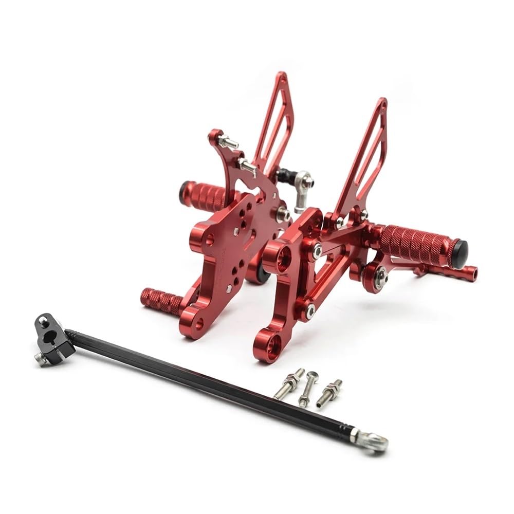 Beifahrerfußrasten Motobike Schaltknauf für YZF R125 2008-2013 Jahr Motorrad Rearset Fußstütze Fußraste Pedalfuß Hinten Set Beifahrerfußrasten Motobike Schaltknauf für YZF R125 2008-2013 Jahr Motorrad Rearset Fußstütze Fußraste Pedalfuß Hinten Set von HFMVMLMI