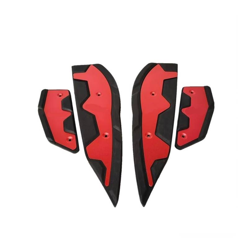 Fußstütze Motorrad Fußpolster Motorrad Pedale Fußstütze rutschfeste Abdeckplatte für XMAX300 X-MAX 250 Xmax 125 400 2020-2024 von HFMVMLMI