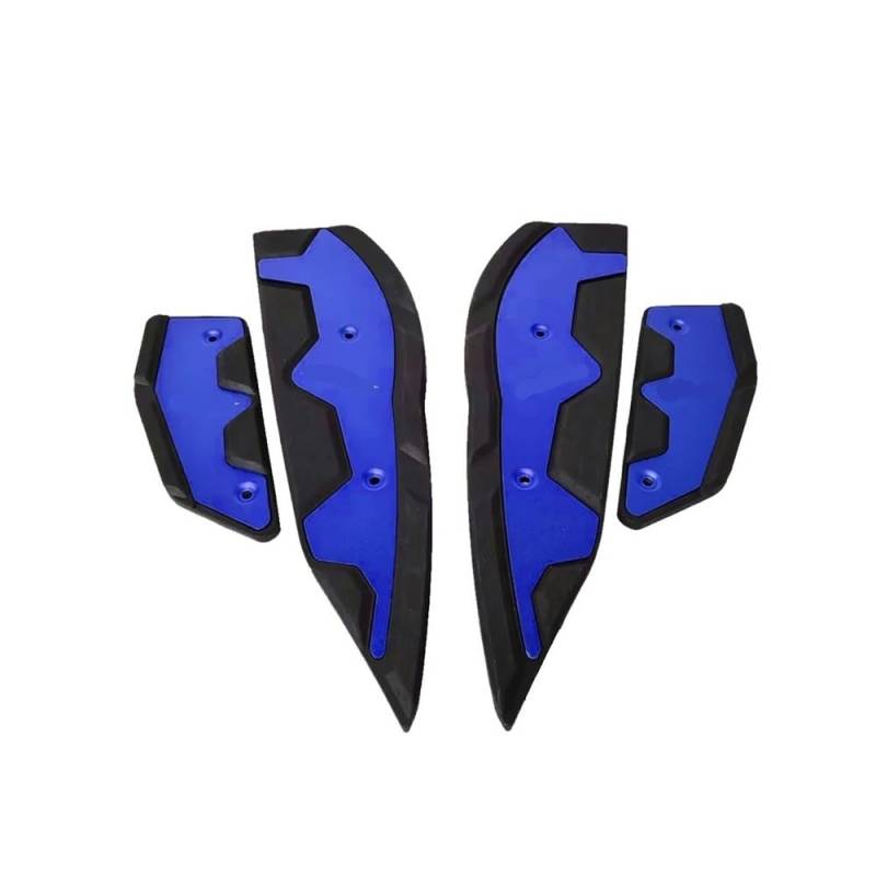 Fußstütze Motorrad Fußpolster Motorrad Pedale Fußstütze rutschfeste Abdeckplatte für XMAX300 X-MAX 250 Xmax 125 400 2020-2024 von HFMVMLMI