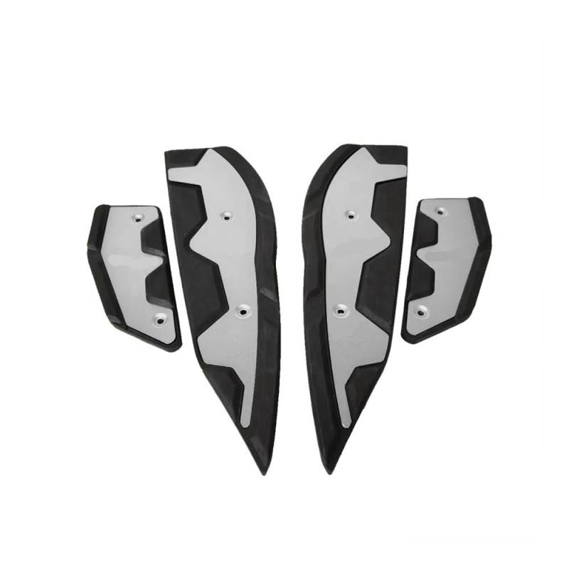 Fußstütze Motorrad Fußpolster Motorrad Pedale Fußstütze rutschfeste Abdeckplatte für XMAX300 X-MAX 250 Xmax 125 400 2020-2024 von HFMVMLMI