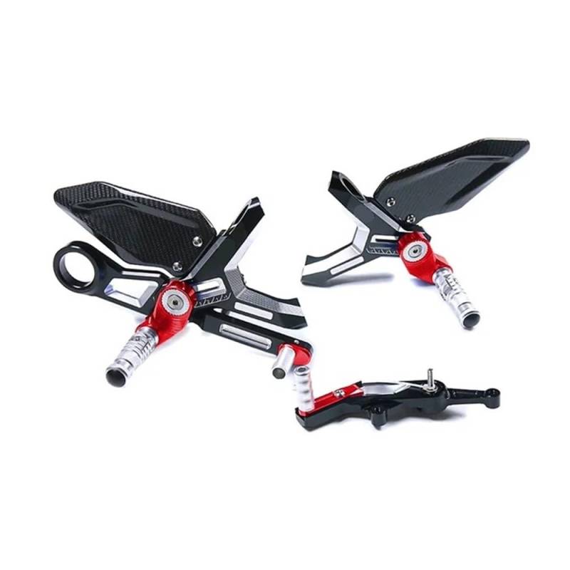 Fußstütze Motorrad für S1000RR S1000R M1000RR 2019 2020 2021 2022 2023 Verstellbare Fußstütze für Motorrad Fußstütze von HFMVMLMI