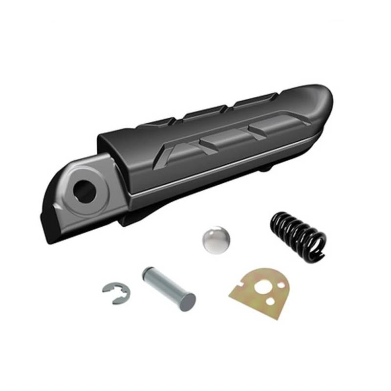 Fußstütze Motorrad hinten für G1-125 ZT125-G1 ZT125-U ZT125-U ZT125-U1 ZT125-Z2 125-U Seitliche Fußrasten links und rechts Pedale von HFMVMLMI