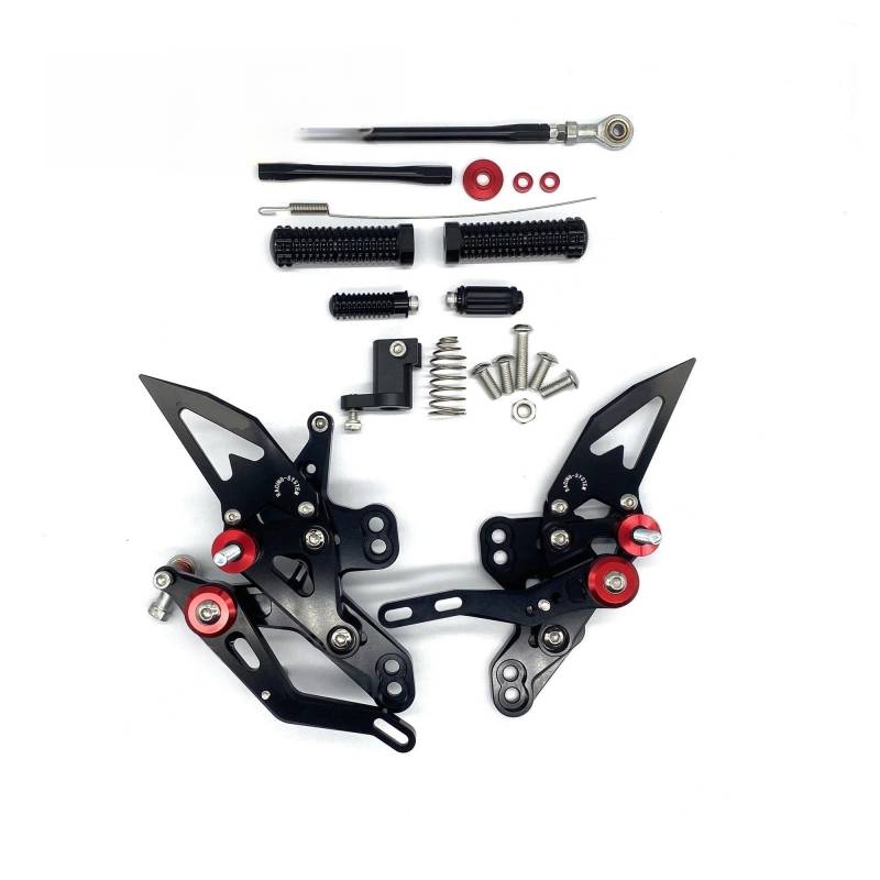 Fußstütze für Motorrad, verstellbar, für CBR650R CB650R CBR650F 2019 2020 2021 2022 2023 CBR 650 R CBR-R650 von HFMVMLMI