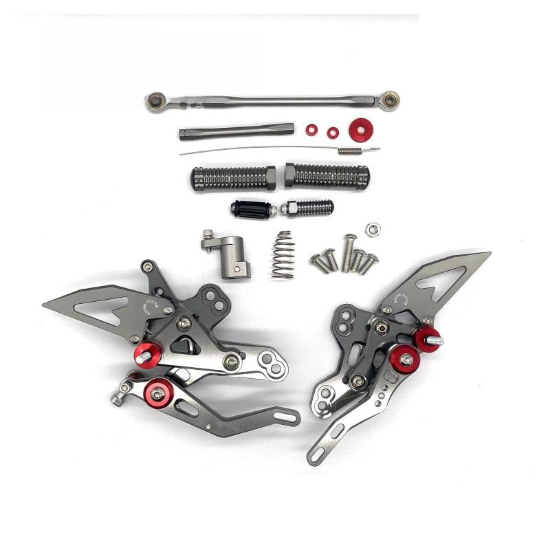 Fußstütze für Motorrad, verstellbar, für CBR650R CB650R CBR650F 2019 2020 2021 2022 2023 CBR 650 R CBR-R650 von HFMVMLMI
