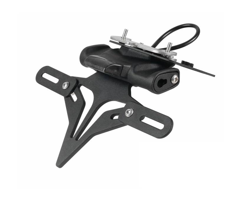 Motorrad Beifahrer Fußrasten Motorrad Einstellbare Hinten Set Fußrasten Pedal Fußstütze Fußrastenanlage Halterung Für S1000RR 2019-2024 M1000RR 2021-2024 von HFMVMLMI