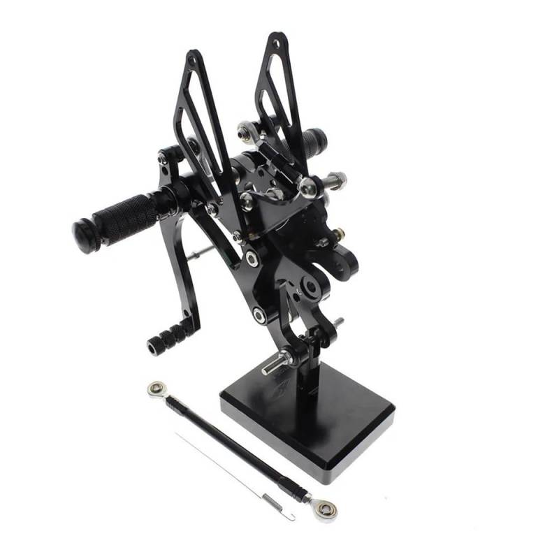 Fußstütze für Motorrad, verstellbare Fußstütze für Motorrad, Fußstütze für YZF R1 1998-2003 von HFMVMLMI