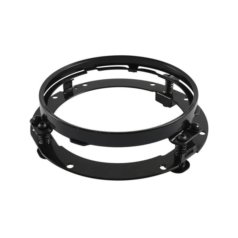 HFMVMLMI Motorrad Scheinwerferhalterung Runde Scheinwerfer Adapter Montage Ring Halterung Gabel Scheinwerfer Gabel Halterung Für Touring Für Softail FLD von HFMVMLMI