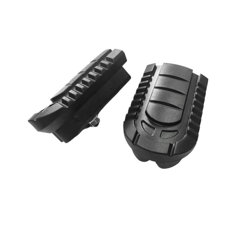 Motorrad-Fußrasten für QJMotor SRT 700X SRT600 Fußrasten Pedale Fußstütze Motorrad Fußrasten Pedal vorne links rechts von HFMVMLMI