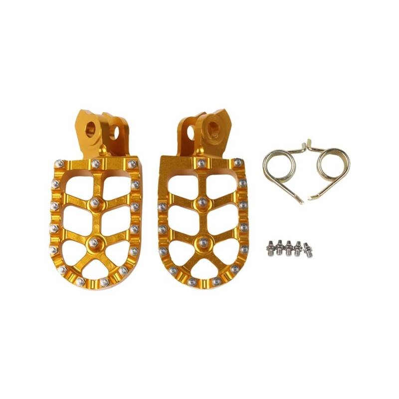 Motorrad-Fußrasten für Suzuki RM-Z250 RM-Z450 RMX450Z RM-Z 250 RMZ 450 RMX 450Z RMX 450 Z RMX450 Z Motorrad-Pedal von HFMVMLMI