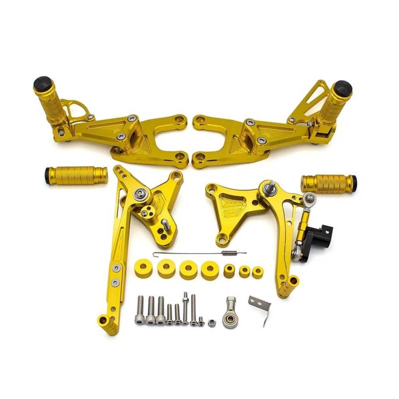 Motorrad-Fußrasten für TNT125 TNT135 2016-2023 2020 2019 2018 2017 2016 Fußstütze hinten für Motorrad Fußstütze Fußstütze Pegs Pedale hinten von HFMVMLMI