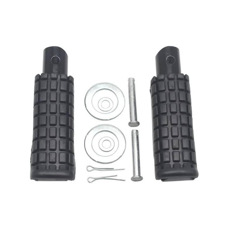 Motorrad-Fußrasten hinten für CB250F Hornet 1996-2007 CB750 Nighthawk 1991-2003 VTR250 1998-2017 CB250 1991-2008 von HFMVMLMI