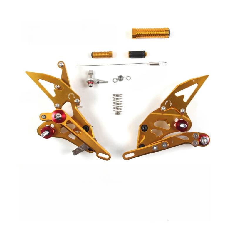 Motorrad-Fußstütze, verstellbar, für Suzuki GSX-R1000 2005-2022 GSX1000R GSXR GSX-R 1000 2018 2019 2020 2021 von HFMVMLMI