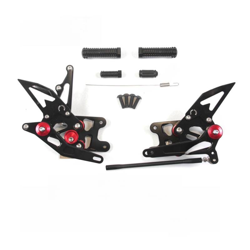 Motorrad-Fußstütze, verstellbar, für Suzuki GSX-R1000 2005-2022 GSX1000R GSXR GSX-R 1000 2018 2019 2020 2021 von HFMVMLMI