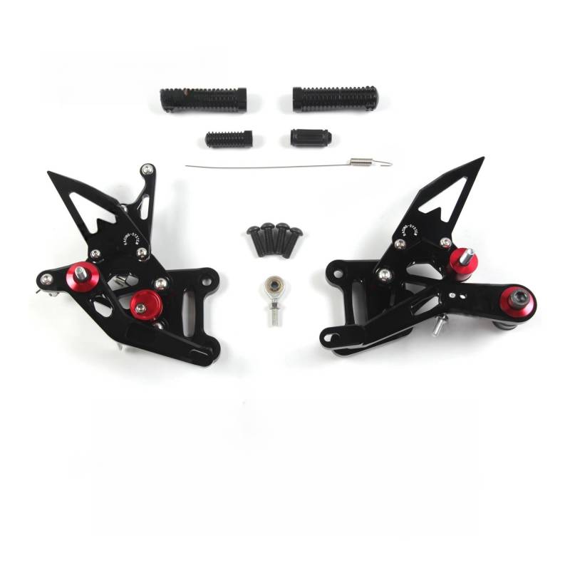 Motorrad-Fußstütze, verstellbar, für Suzuki GSX-R1000 2005-2022 GSX1000R GSXR GSX-R 1000 2018 2019 2020 2021 von HFMVMLMI