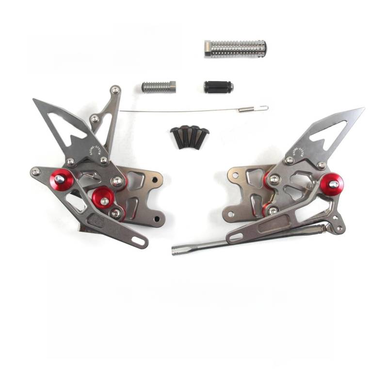 Motorrad-Fußstütze, verstellbar, für Suzuki GSX-R1000 2005-2022 GSX1000R GSXR GSX-R 1000 2018 2019 2020 2021 von HFMVMLMI