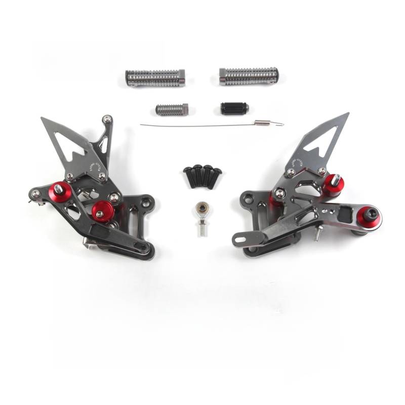 Motorrad-Fußstütze, verstellbar, für Suzuki GSX-R1000 2005-2022 GSX1000R GSXR GSX-R 1000 2018 2019 2020 2021 von HFMVMLMI