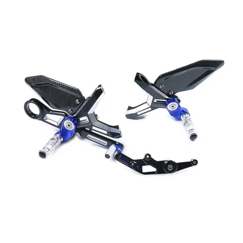 Motorrad Fußstütze für S1000RR S1000R M1000RR 2019 2020 2021 2022 2023 Motorrad Verstellbar Hintere Fußstütze von HFMVMLMI
