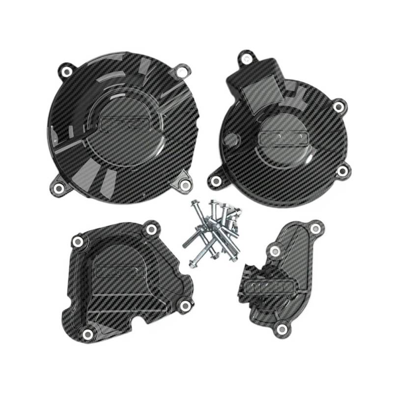 Motor Schutz Fall Stator Abdeckung Motocross Motor Kurbelgehäuse Abdeckung Abdeckung Schutz Set Für FZ-09 MT-09 Für Tracer 900 Für Scrambler 2021-2023 von HFVUYAR