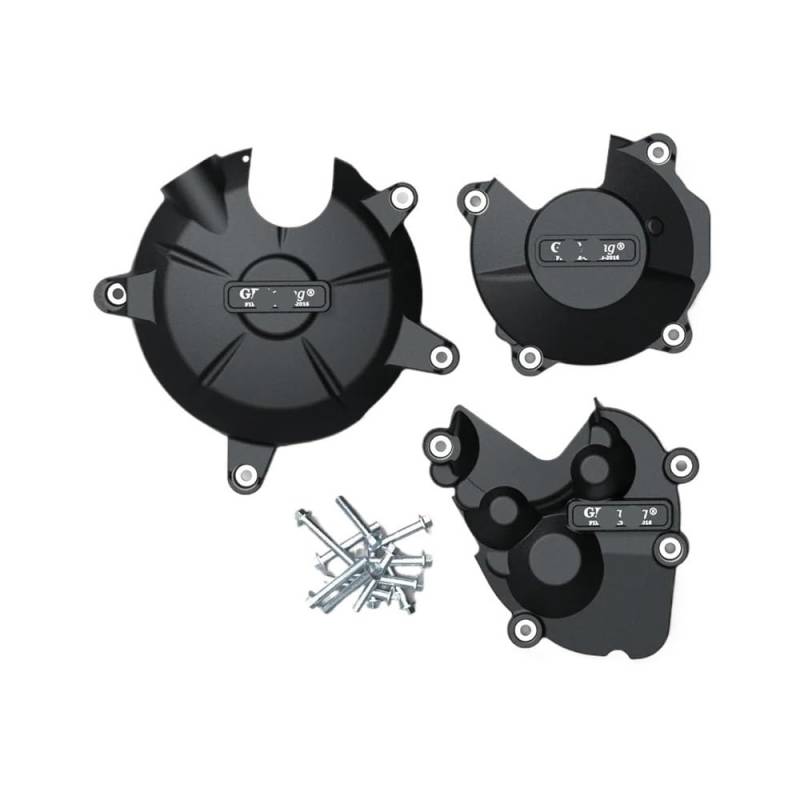 Motor Schutz Fall Stator Abdeckung Motocross Zubehör Motor Abdeckung Schutz Stator Motor Kurbelgehäuse Abdeckung Für ZX6R ZX-6R 2007-2024 von HFVUYAR