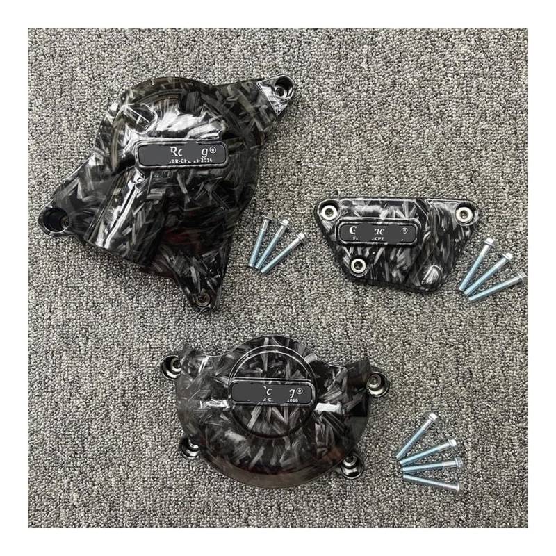 Motor Schutz Fall Stator Abdeckung Motorabdeckung Für YZF-R6 R6 2006 2007-2022 2023 Lichtmaschine Kupplung Schutzabdeckungen Zubehör von HFVUYAR