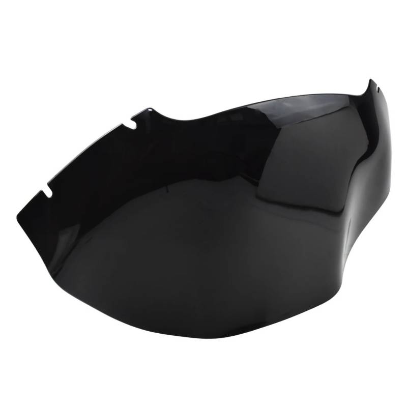 Windschutzscheibenabweiser 13 ''Motorrad-Windschutzscheibenverkleidung Schwarze Windschutzscheibenabdeckung für Touring Road Glide FLTRX FLTRXS FLTRU FLTRK FLTRT 2015-2024 Windschild Spoiler von HFVUYAR