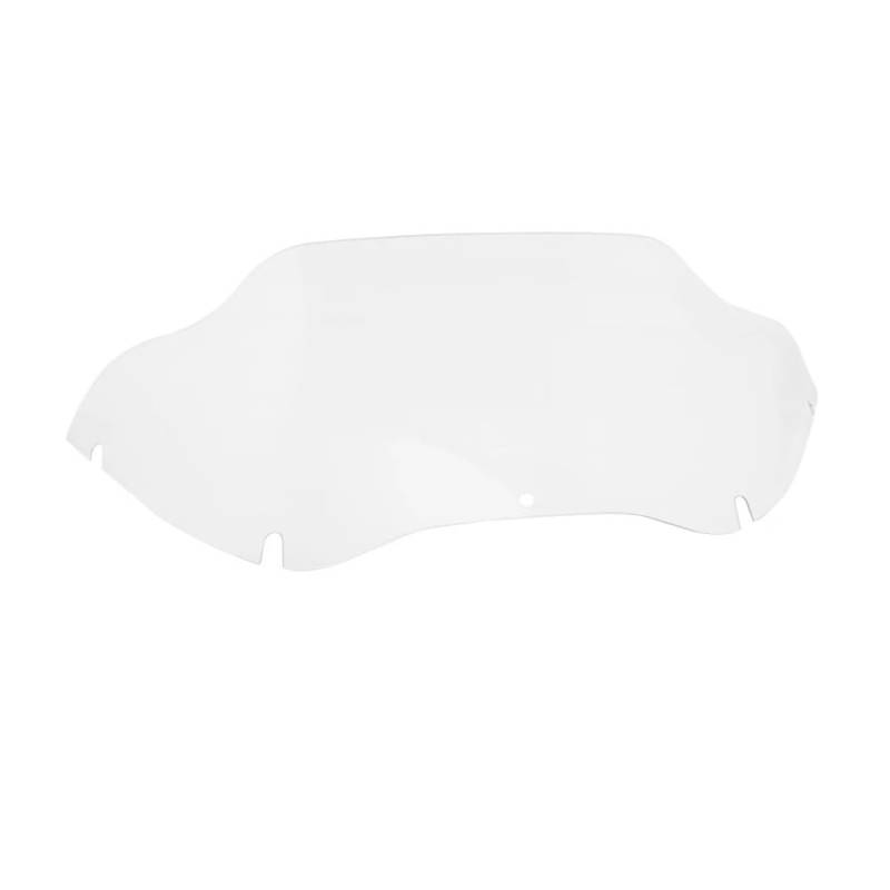 Windschutzscheibenabweiser 9,5 "Motorrad-Wellen-Windschutzscheibenverkleidung, Deflektorabdeckung, Zubehör für Road Glide FLTR FLTRX, Windschutzscheibenverkleidung 1998-2013 Windschild Spoiler von HFVUYAR