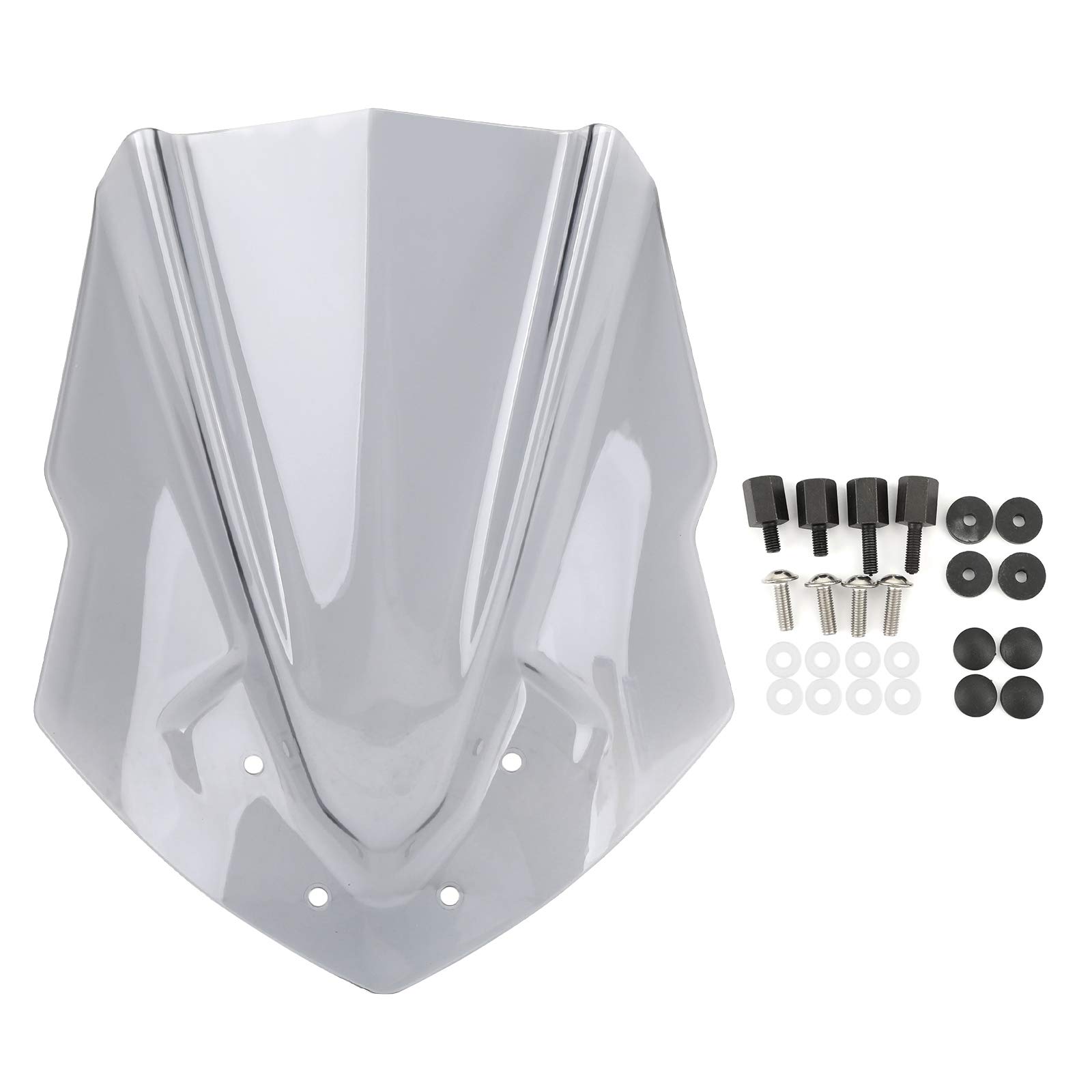 Windschutzscheibenabweiser ABS-Kunststoff Motorrad Windschutzscheibe Windschutz Für MT125 2015-2019 Motorrad Zubehör Windschild Spoiler Windschutzscheibenabweiser ABS-Kunststoff Motorrad Windschutzscheibe Windschutz Für MT125 2015-2019 Motorrad Zubehör Windschild Spoiler von HFVUYAR