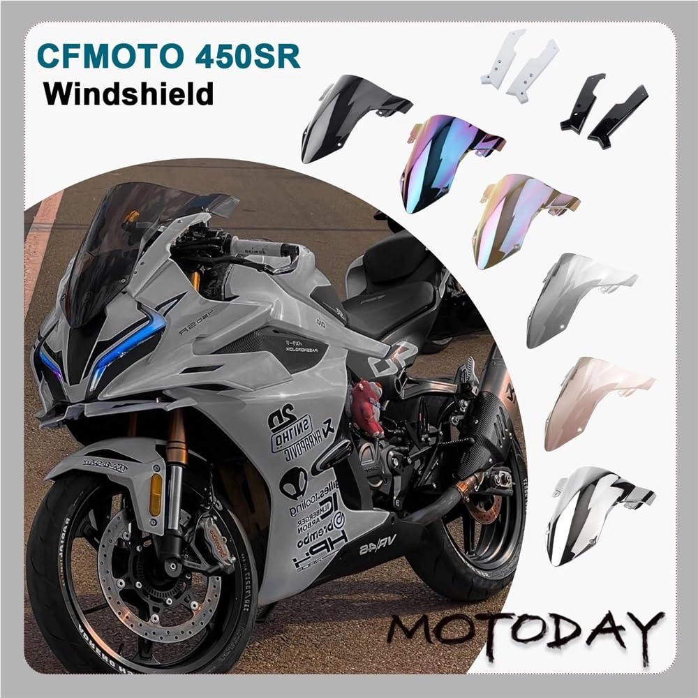 Windschutzscheibenabweiser Für 450SR Windschutzscheibe Frontscheibe Zubehör Motorrad Zubehör Windschild Spoiler Windschutzscheibenabweiser Für 450SR Windschutzscheibe Frontscheibe Zubehör Motorrad Zubehör Windschild Spoiler von HFVUYAR