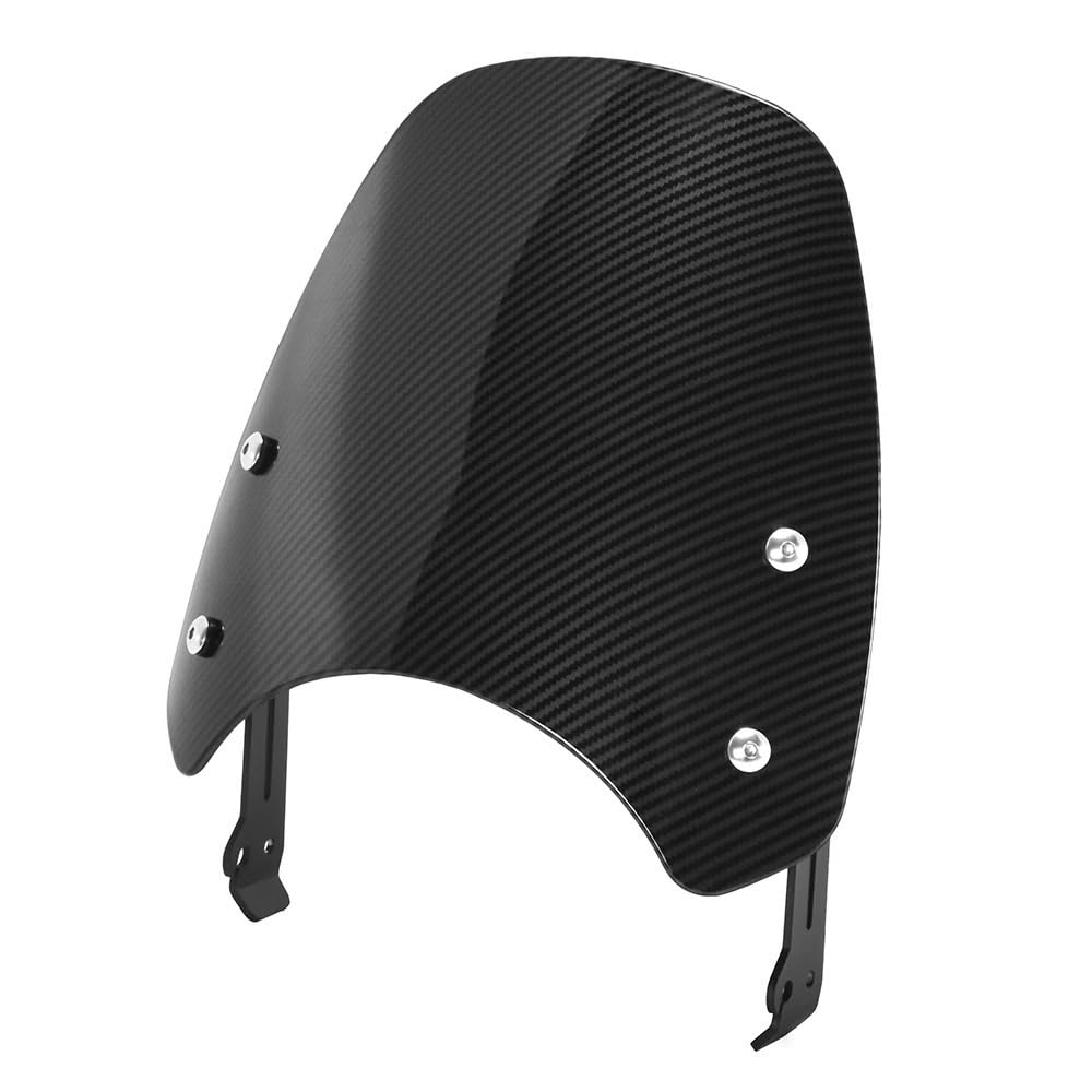 Windschutzscheibenabweiser Für Für Scrambler 2015-2020 2019 2018 2017 Motorrad Windschutzscheibe Windschutz Windabweiser mit Halterung Fliegengitter Carbon Windschild Spoiler Windschutzscheibenabweiser Für Für Scrambler 2015-2020 2019 2018 2017 Motorrad Windschutzscheibe Windschutz Windabweiser mit Halterung Fliegengitter Carbon Windschild Spoiler von HFVUYAR