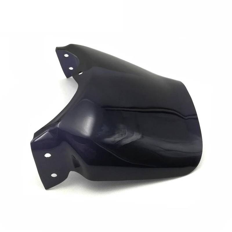 Windschutzscheibenabweiser Für TTR250 Windschutzscheibe Windschutz Für TT-R TTR 250 Dirt Bike Runde Scheinwerfer Schwarz Front Glas Luftstrom Deflektoren Windschild Spoiler von HFVUYAR