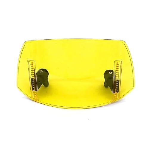 Windschutzscheibenabweiser Für X-MAX 125 X-MAX 250 X-MAX 300 X-MAX 400 Motorrad Windschutzscheibe Deflektor Einstellbare Heighten Erweiterung Windschutzscheibe Windschild Spoiler von HFVUYAR