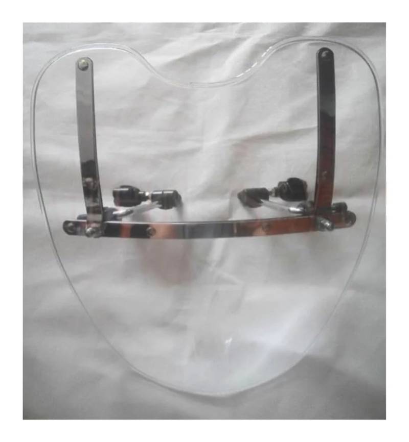 Windschutzscheibenabweiser Für XVS 1300 XVS1300 Roadliner Stratoliner Für XV 1900 XV1900 2005-2017 Motorrad Windschutzscheibe Windschutz Windschild Spoiler von HFVUYAR